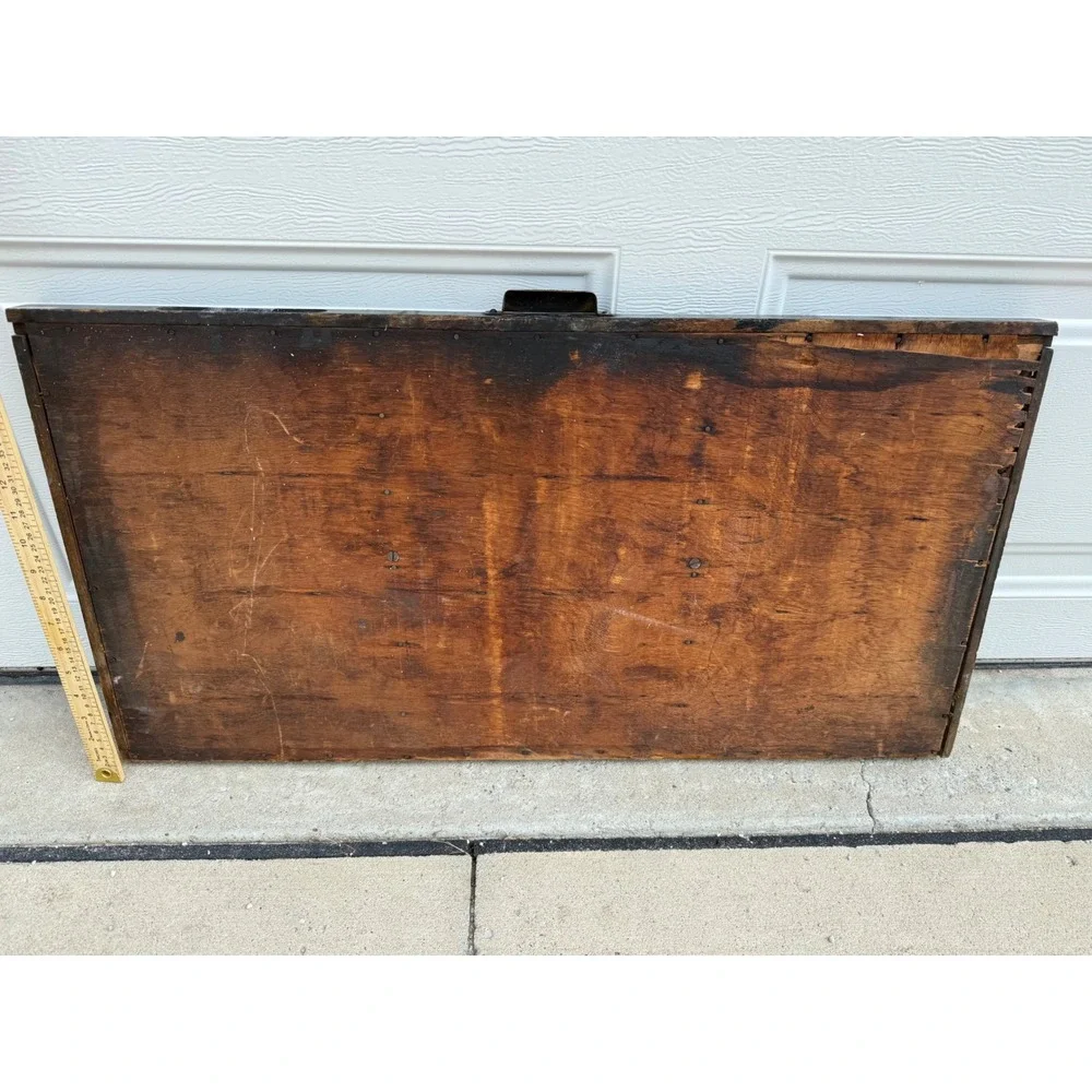 Vintage Hamilton Wooden Printers Drawer Letterpress Tray Shadow Box Miniatures